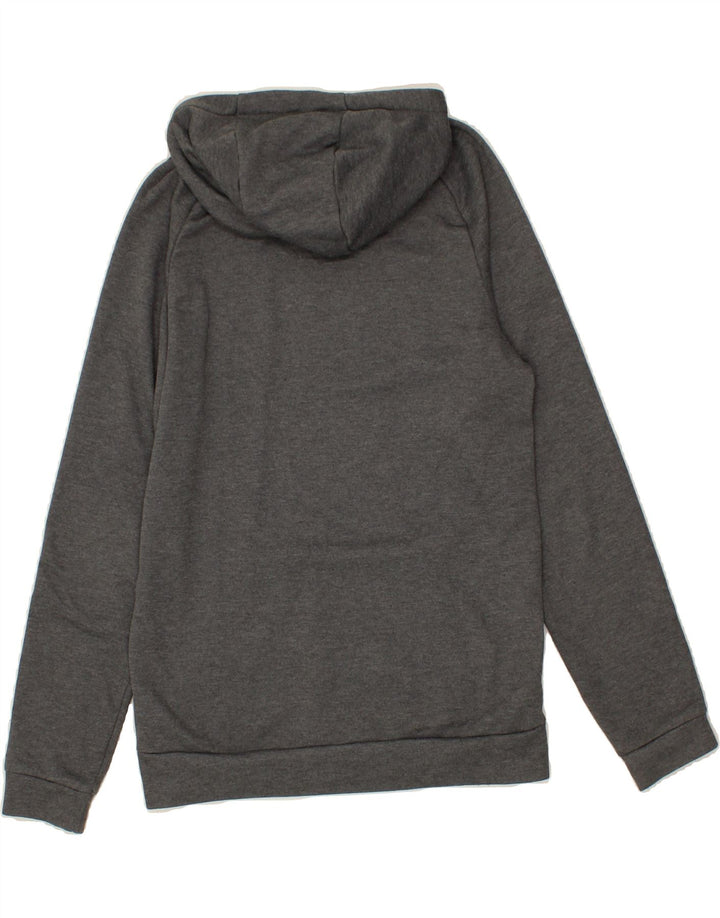 NIKE Mens Dri Fit Graphic Hoodie Jumper Small Grey Polyester Vintage Nike and Second-Hand Nike from Messina Hembry 