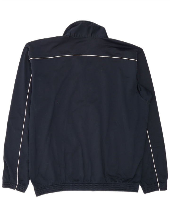 CHAMPION Mens Tracksuit Top Jacket XL Navy Blue Polyester