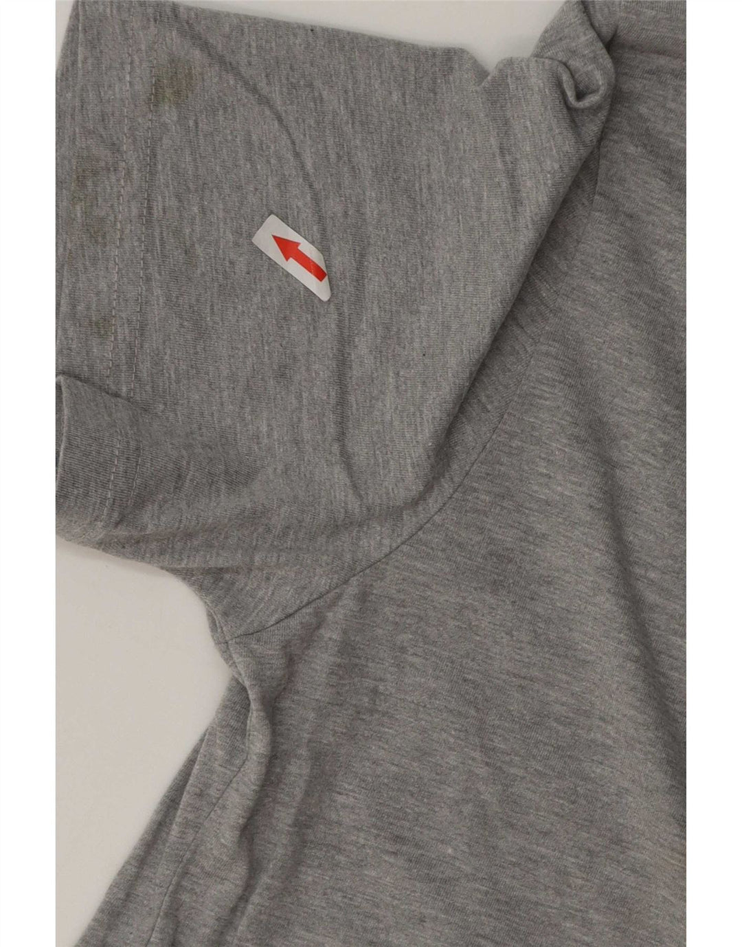 Nike Mens Athletic Cut T-Shirt Top Medium Grey Cotton