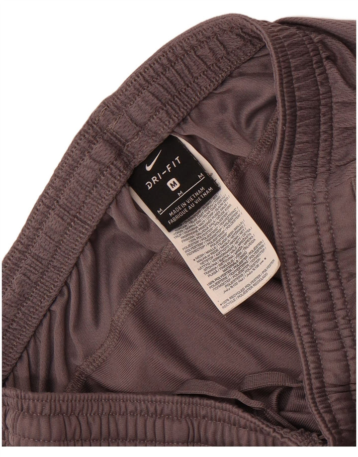 Nike Herren Dri Fit Trainingshose Mittelgraues Colourblock-Polyester