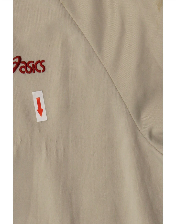 Giacca sportiva da uomo Asics, giacca media, kaki, in poliestere