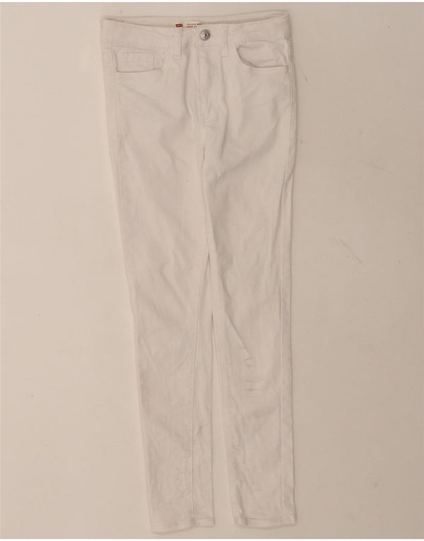 Levi's Boys 720 High Waist Super Skinny Jeans 9-10 Years W20 L24 White
