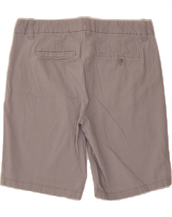 J. CREW Womens Chino Shorts US 4 Small W30  Grey Cotton Vintage J. Crew and Second-Hand J. Crew from Messina Hembry 