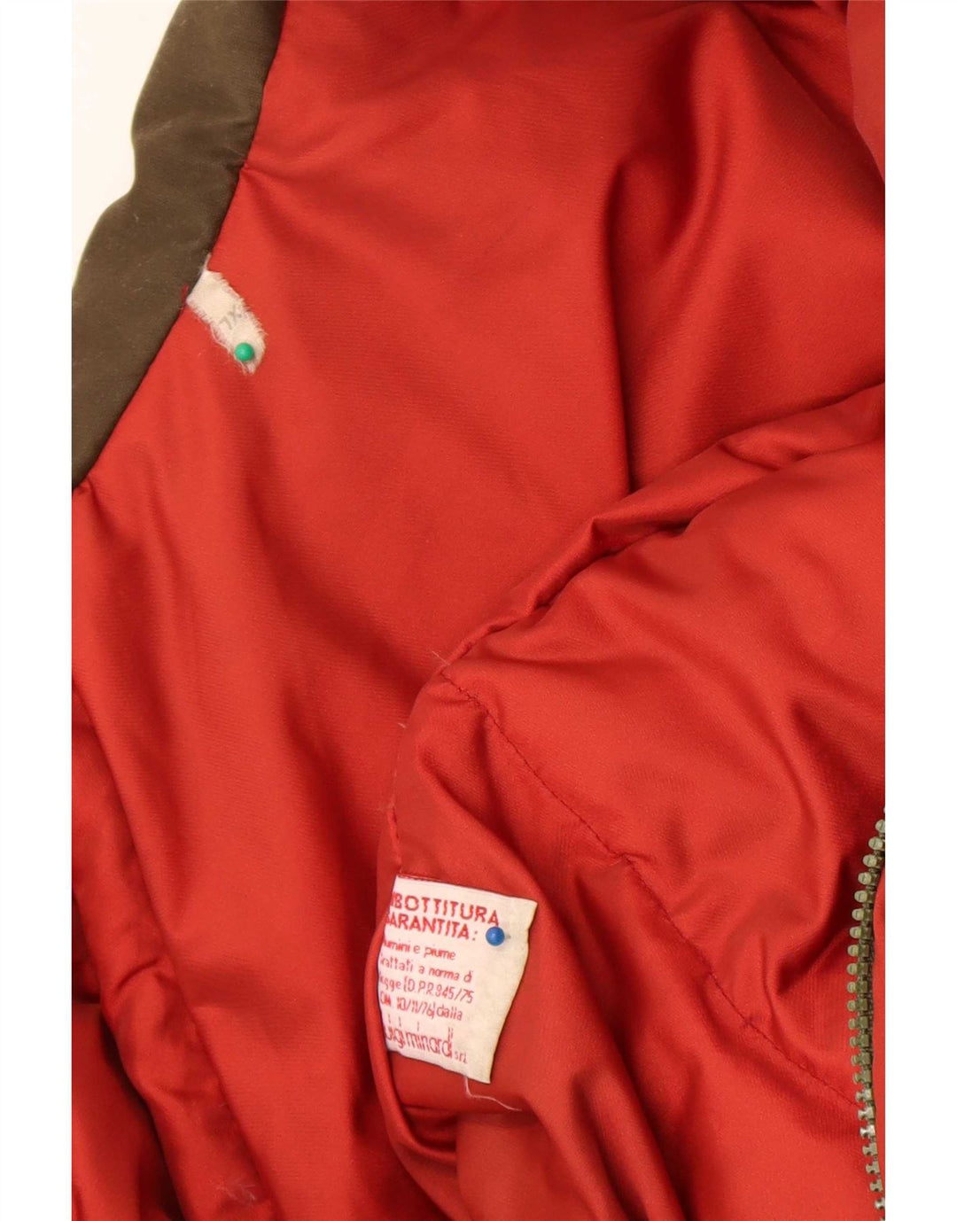 Vintage polstret herrejakke UK 42 XL Brun