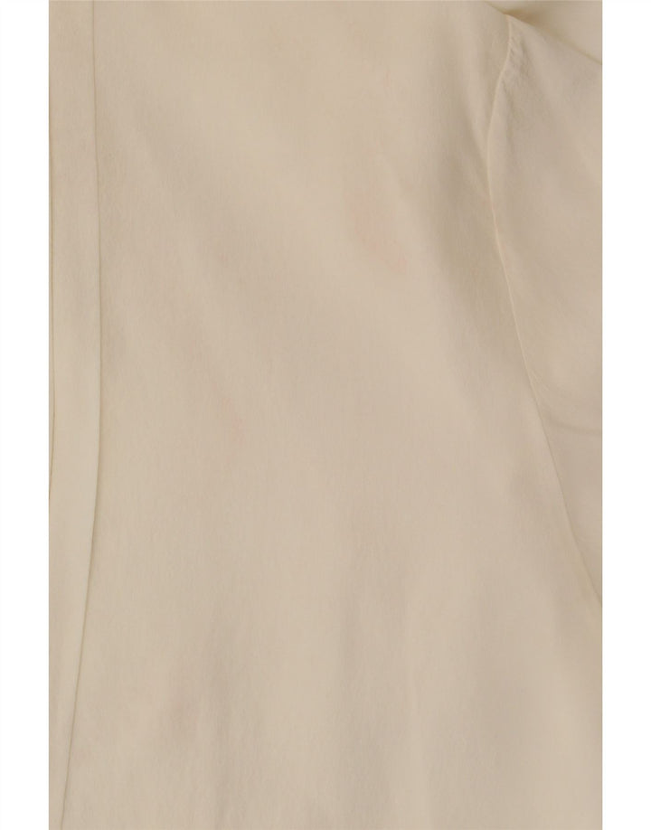 VINTAGE Womens Shirt Blouse UK 16 Large White Vintage Vintage and Second-Hand Vintage from Messina Hembry 