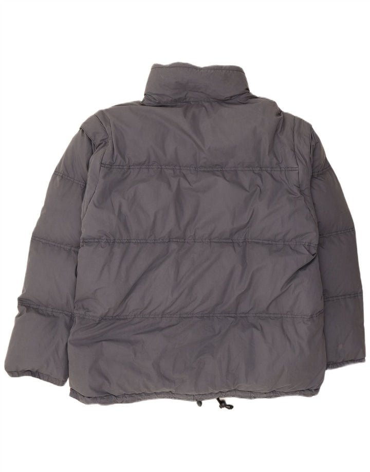 Lotto Herren Reversible Wattierte Jacke UK 42 XL Grau Polyester