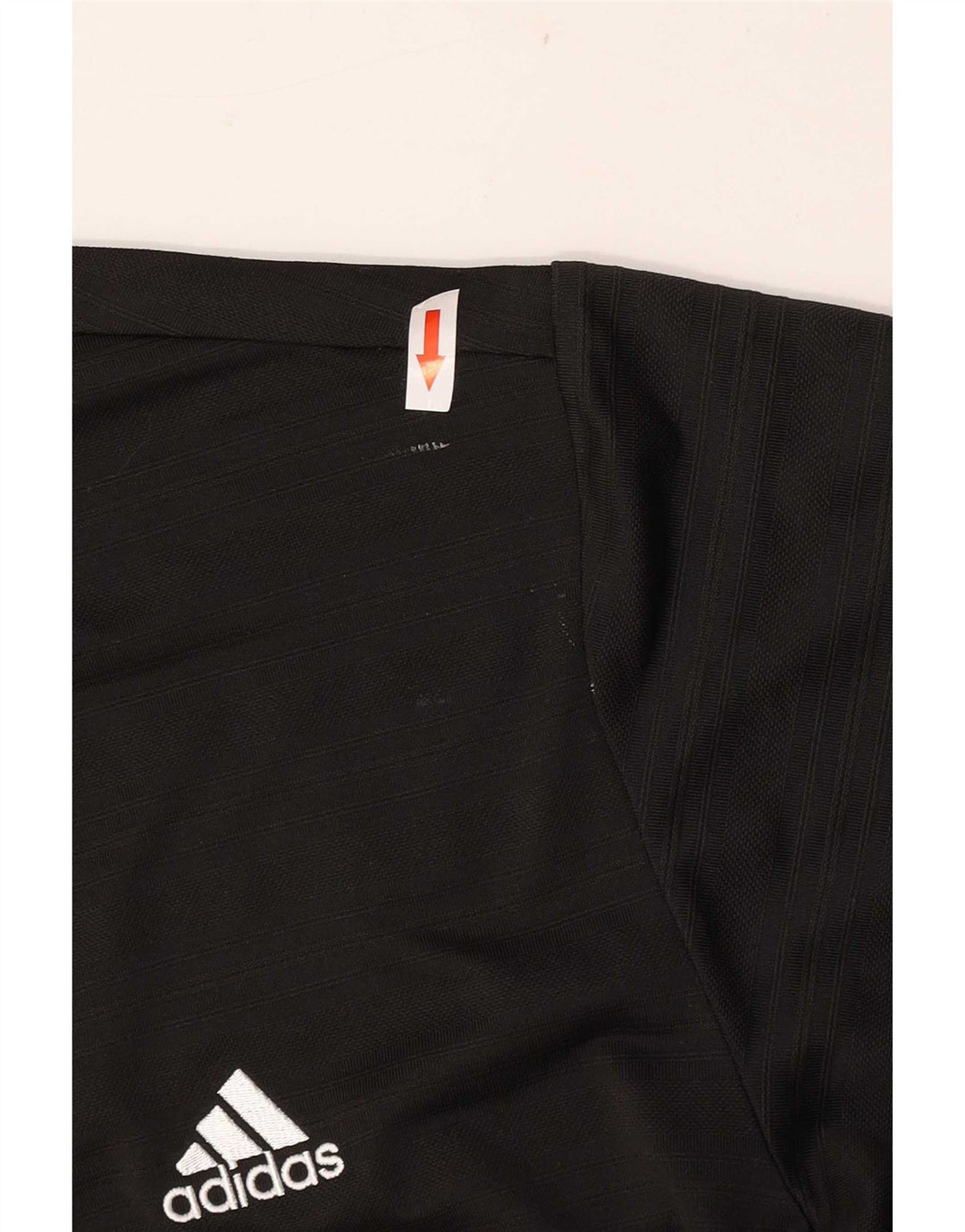 Adidas Polo Homme Grand Noir Rayé Polyester
