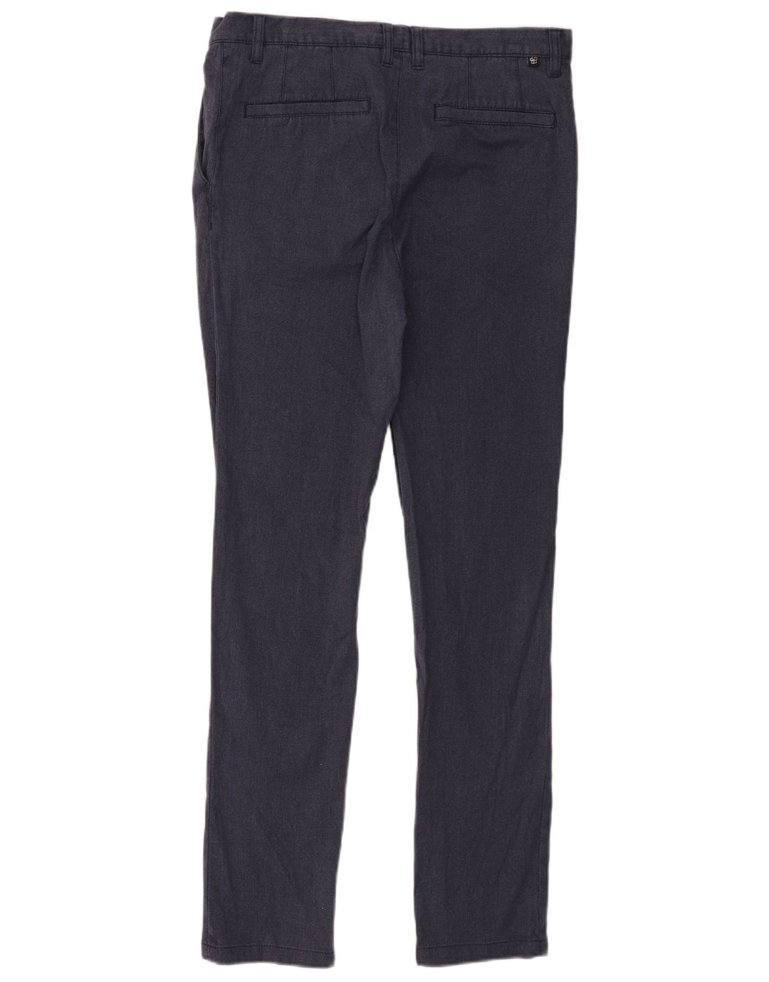 Pantaloni chino slim da uomo Ted Baker W30 L31 poliestere blu navy