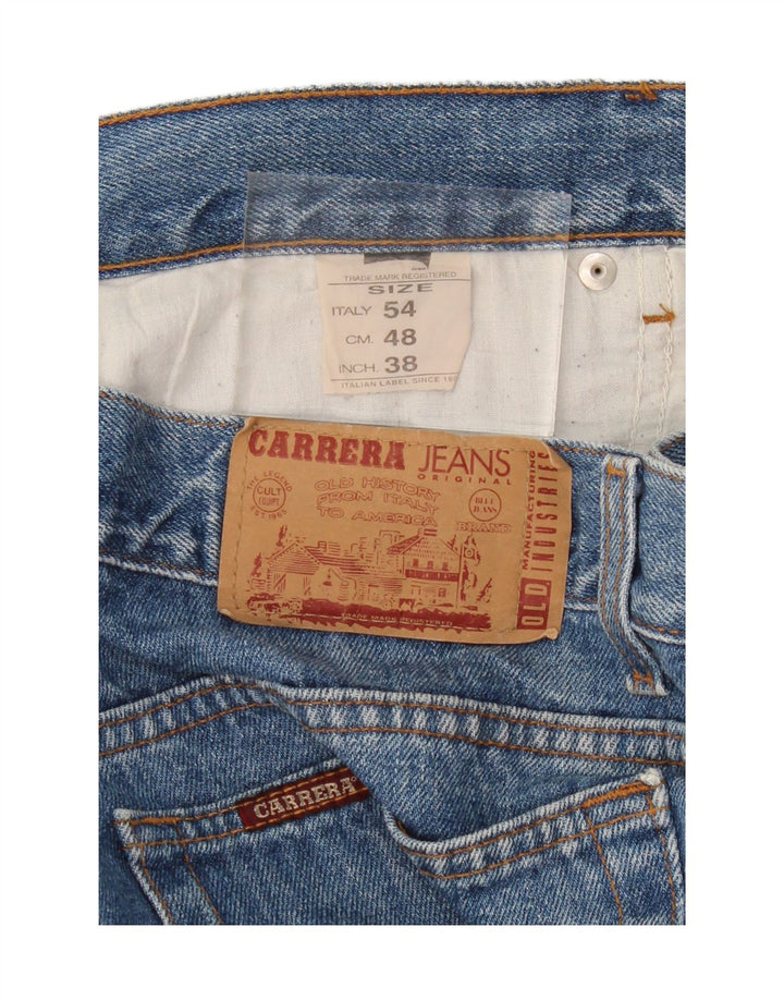 CARRERA Mens Straight Jeans W38 L33 Blue Cotton Vintage Carrera and Second-Hand Carrera from Messina Hembry 