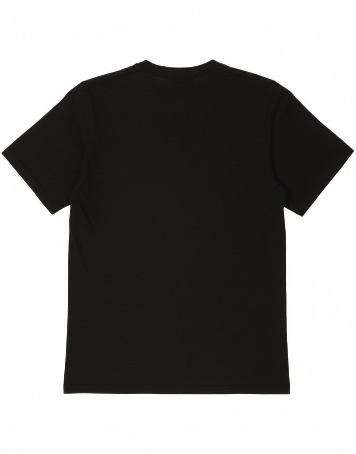 NIKE Mens Dri Fit Graphic T-Shirt Top Small Black Polyester