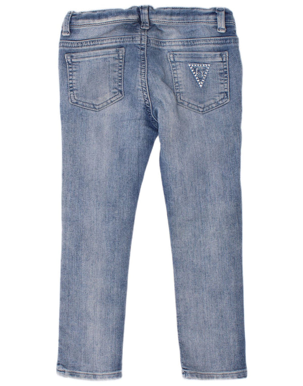 Guess Girls Slim Jeans 4-5 Years W22 L18 Blue Cotton