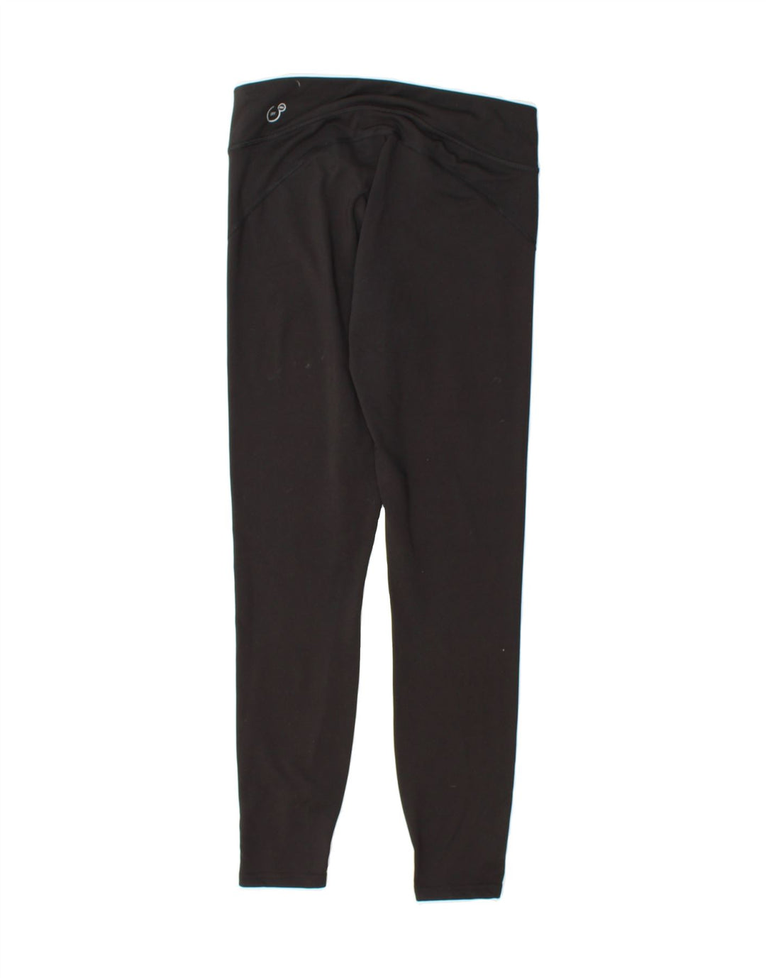 PUMA Womens Leggings UK 10 Small Black Polyester Vintage Puma and Second-Hand Puma from Messina Hembry 