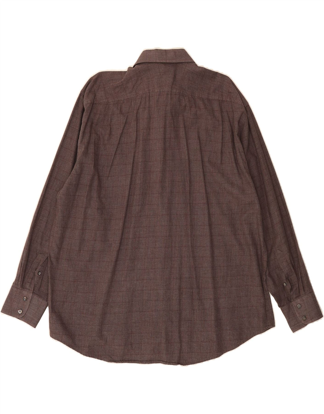 IZOD Mens Shirt XL Brown Check Cotton Vintage Izod and Second-Hand Izod from Messina Hembry 