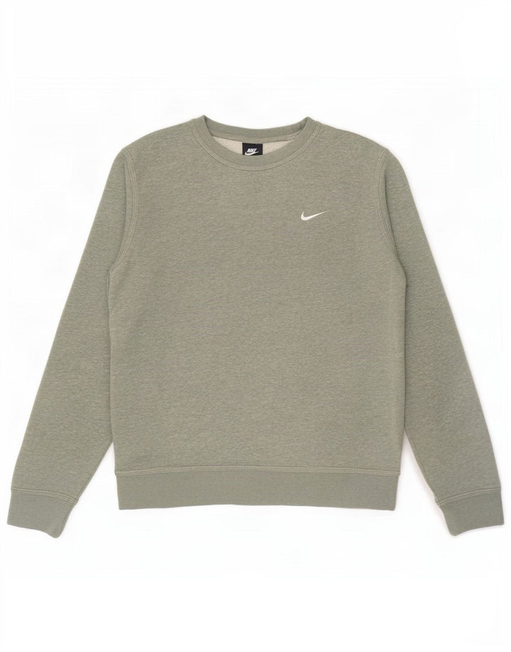 Nike Sweat-shirt en coton gris moyen pour homme