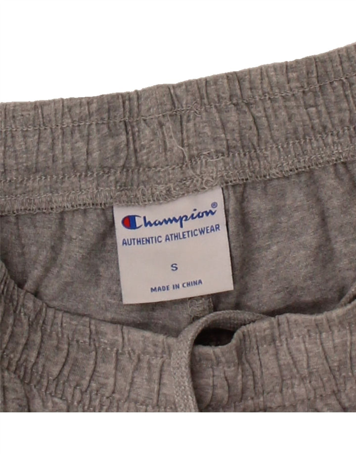CHAMPION Mens Graphic Sport Shorts Small  Grey Cotton Vintage Champion and Second-Hand Champion from Messina Hembry 