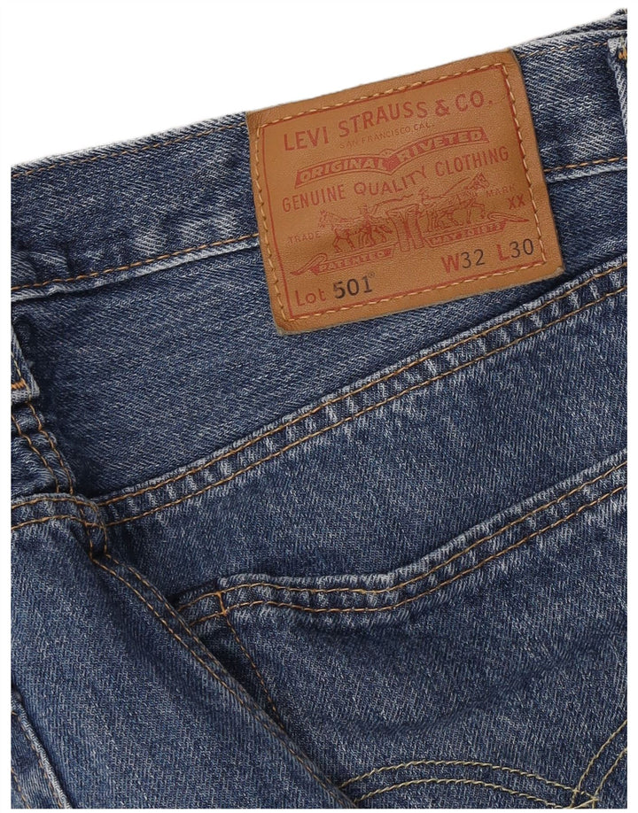Levi's Jean Droit 501 Homme Bleu W32 L30