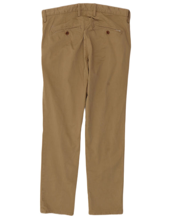 Pantaloni chino slim da uomo Gant W34 L30 in cotone beige