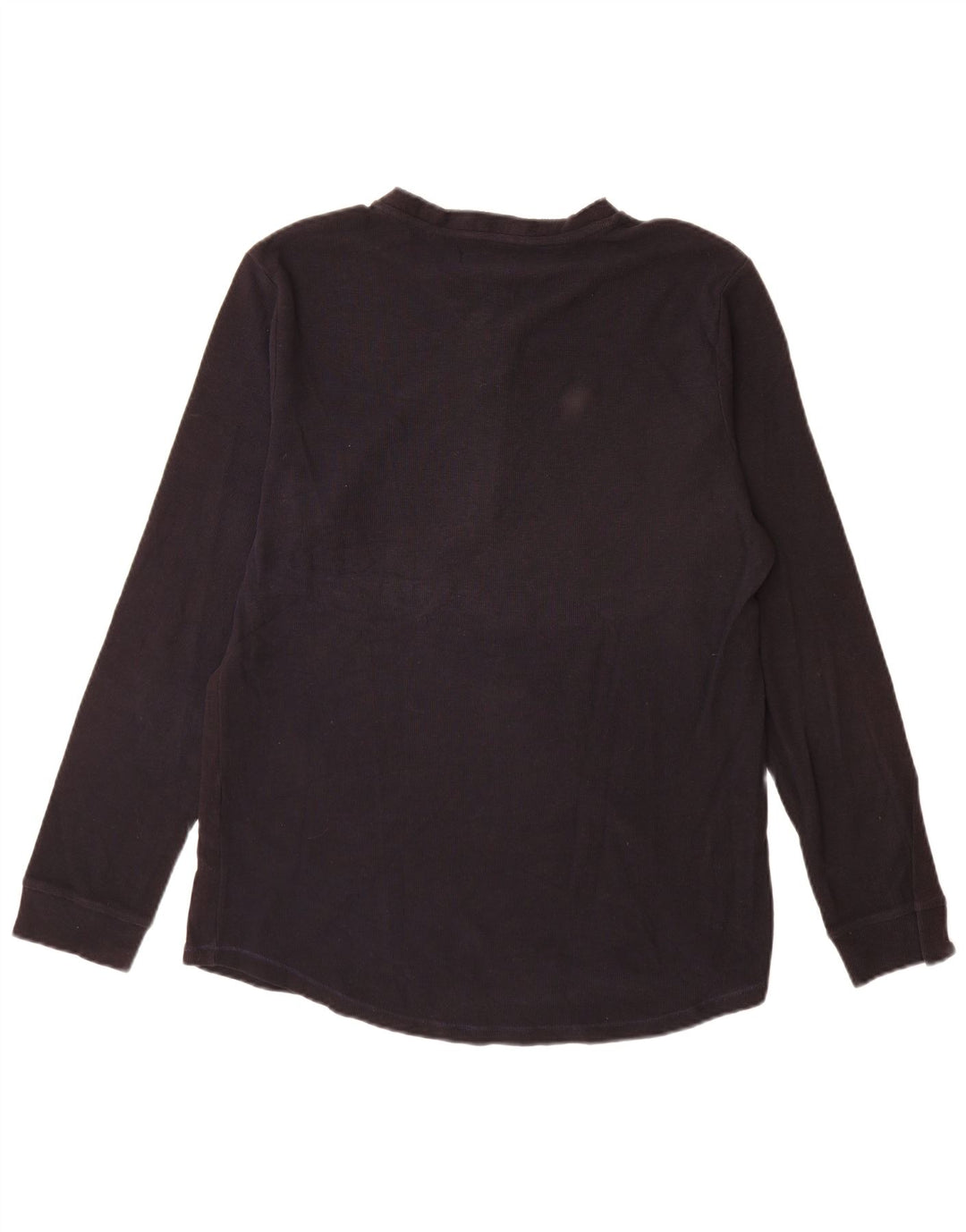 Zara Mens Top Long Sleeve XL Navy Blue