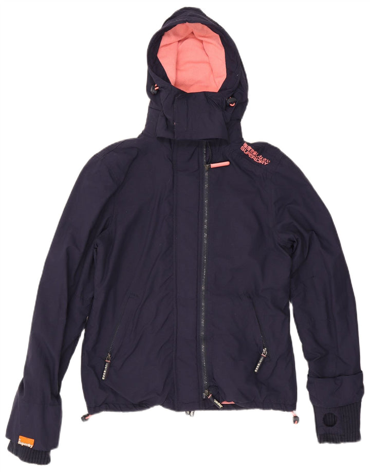 Giacca a vento da donna Superdry The Windcheater UK 14 medio blu navy