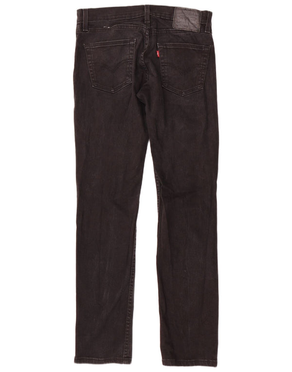 Jeans Levi's Uomo 511 Slim W29 L32 Cotone Nero