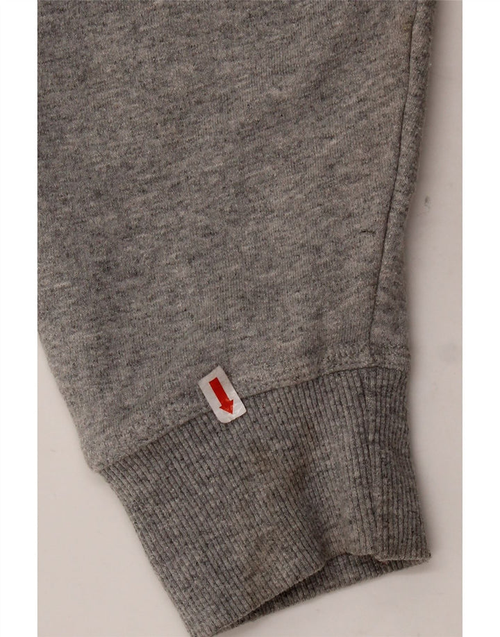 CHAMPION Mens Graphic Sweatshirt Jumper XL Grey Cotton