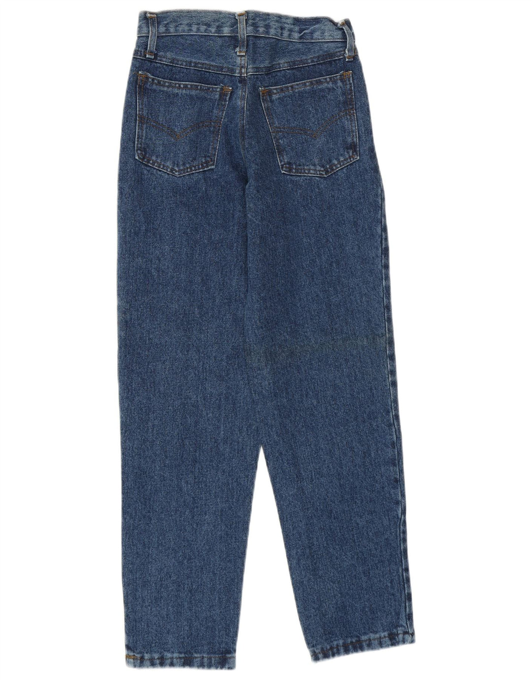 VINTAGE Womens Tapered Jeans W24 L27 Blue