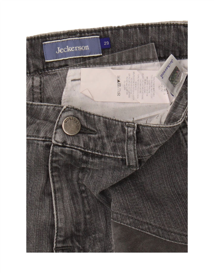 JECKERSON Womens Slim Jeans W29 L33 Grey Cotton Vintage Jeckerson and Second-Hand Jeckerson from Messina Hembry 