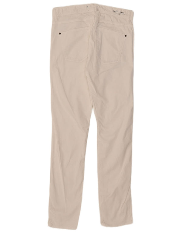 Zara Mens Slim Jeans EU 40 Medium W31 L30 White Cotton