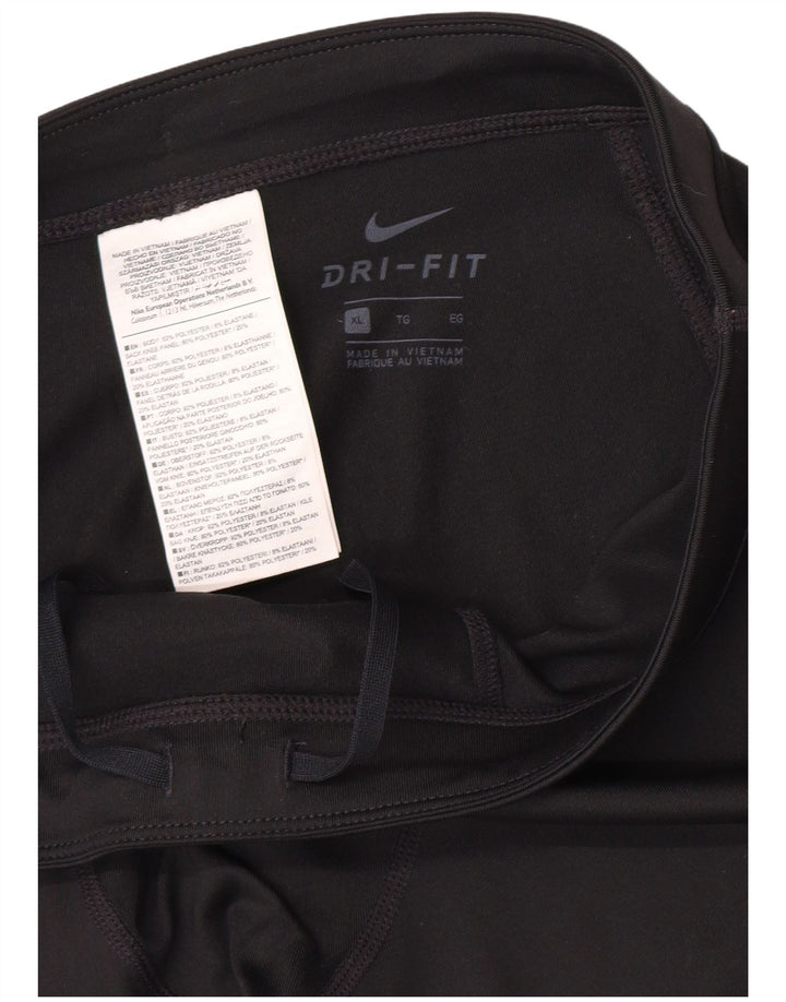 Leggings Nike Dri Fit Capri da uomo XL poliestere nero