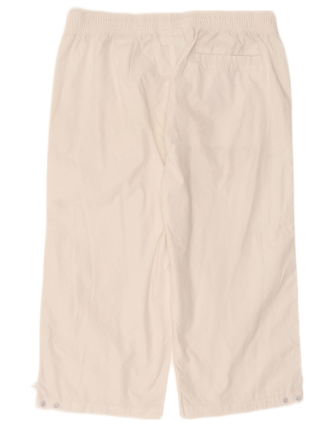 CHAMPION Mens Capri Tracksuit Trousers Large  White Cotton