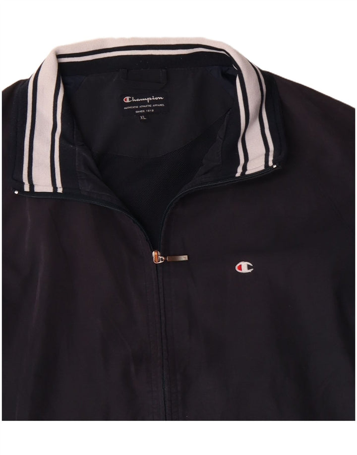 Giacca da tuta da uomo Champion XL in poliestere blu navy