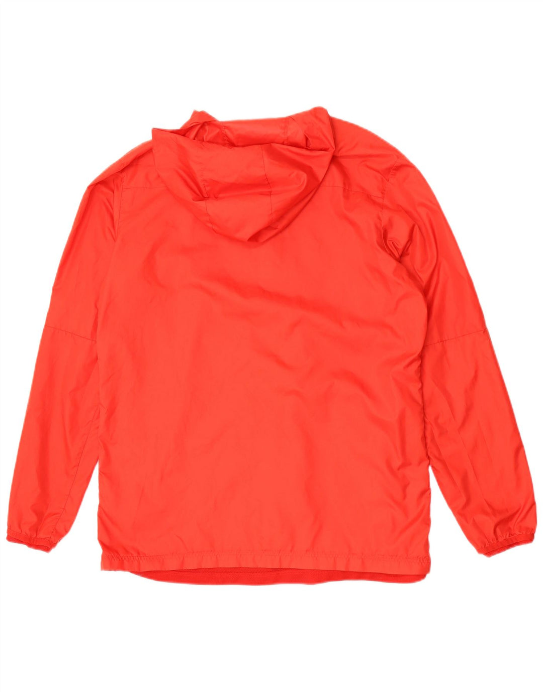 Nike Mens Hooded Rain Jacket UK 40 Large Red Polyester