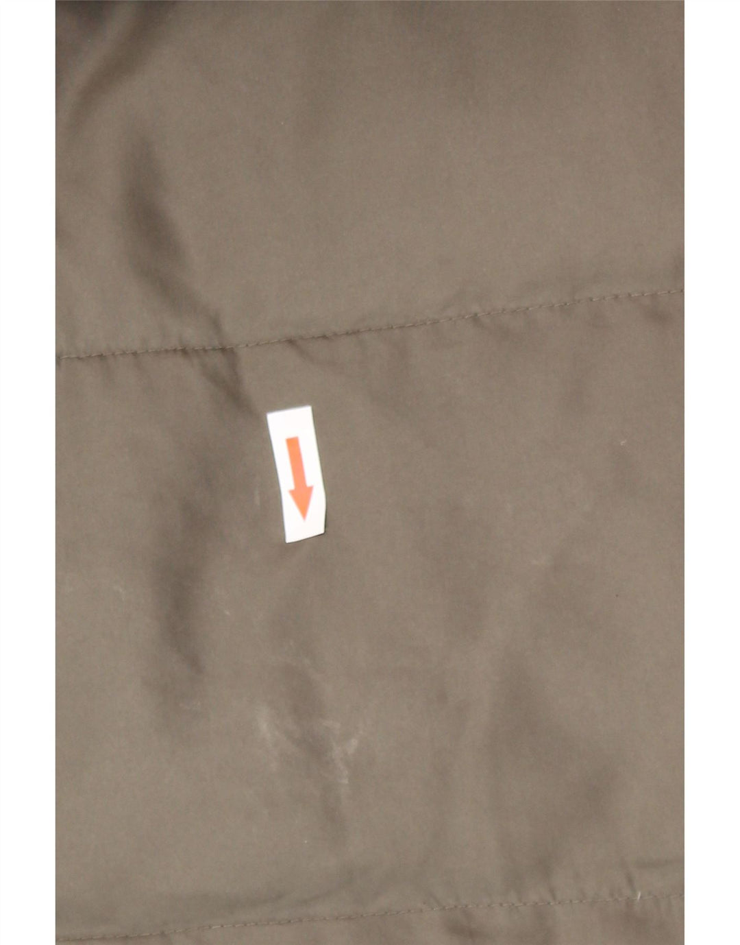 Michael Kors Wattierter Damenmantel mit Kapuze, UK 14, mittleres Khaki, Polyester, Winter