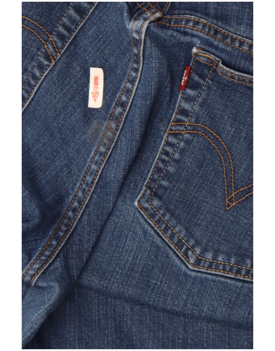 Levi's Womens 512 Bootcut Jeans US 12 Large W32 L30 Blue Cotton