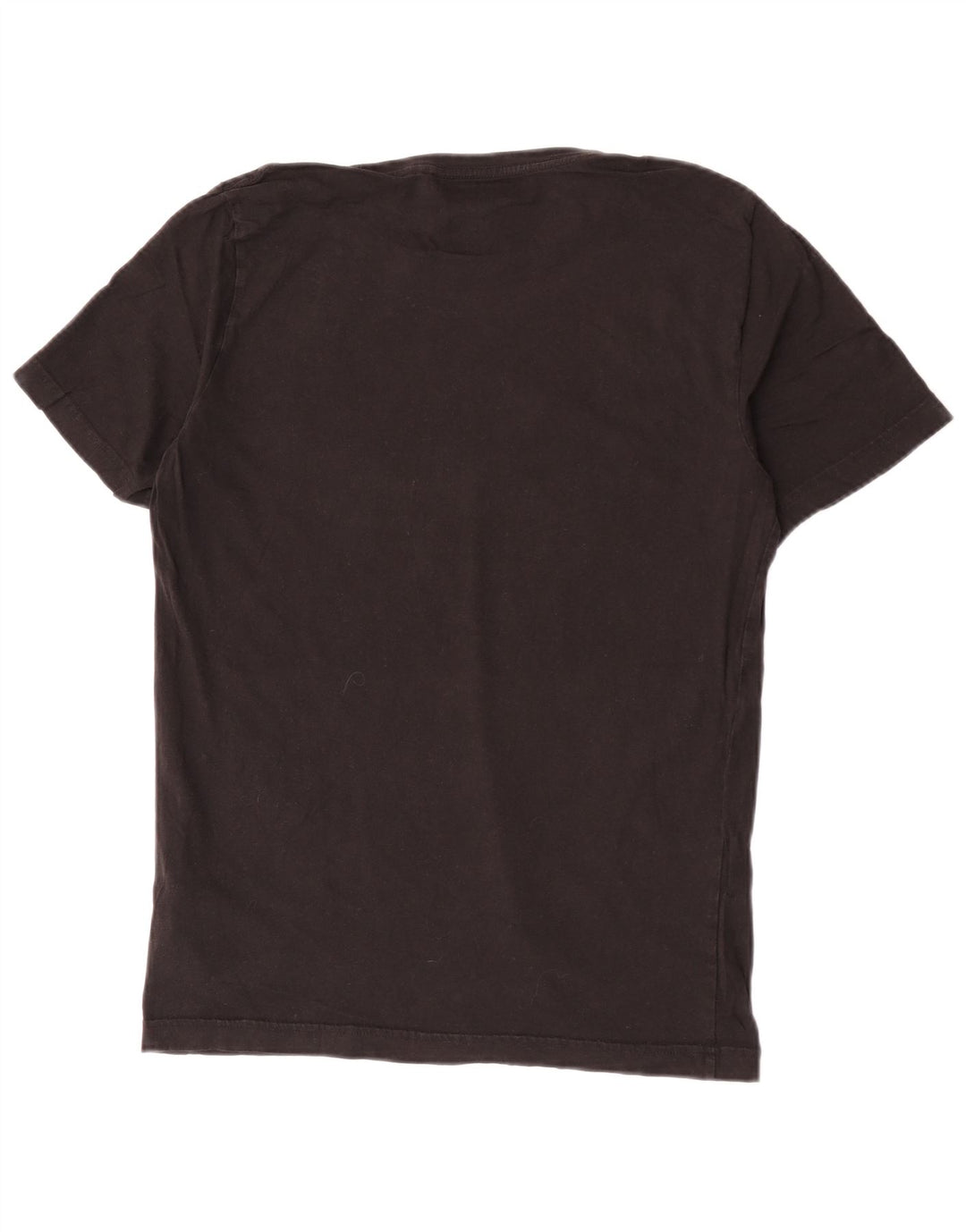 Puma Mens Graphic T-Shirt Top Medium Black Cotton