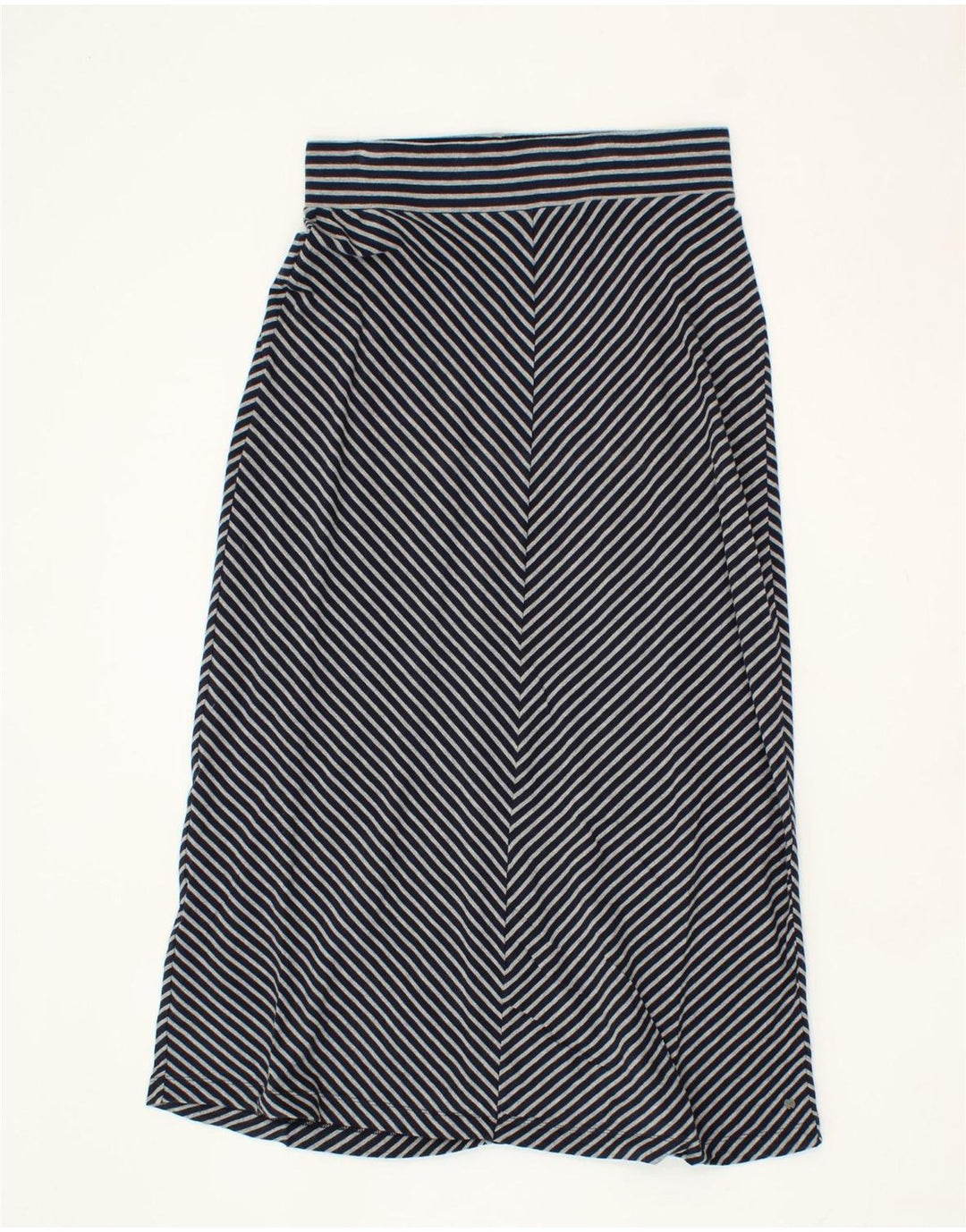 EDDIE BAUER Womens Maxi Skirt XS W25 Grey Striped Vintage Eddie Bauer and Second-Hand Eddie Bauer from Messina Hembry 