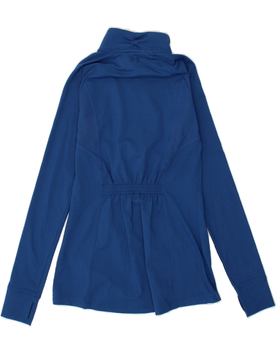 UNDER ARMOUR Womens Tracksuit Top Jacket UK 6 XS Blue Polyester Vintage Under Armour and Second-Hand Under Armour from Messina Hembry 