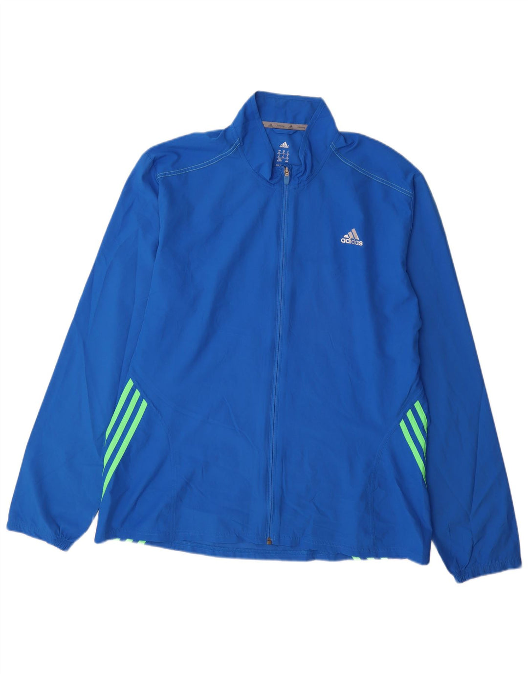 Adidas Herren Trainingsanzug Top Jacke XL Blau Polyester