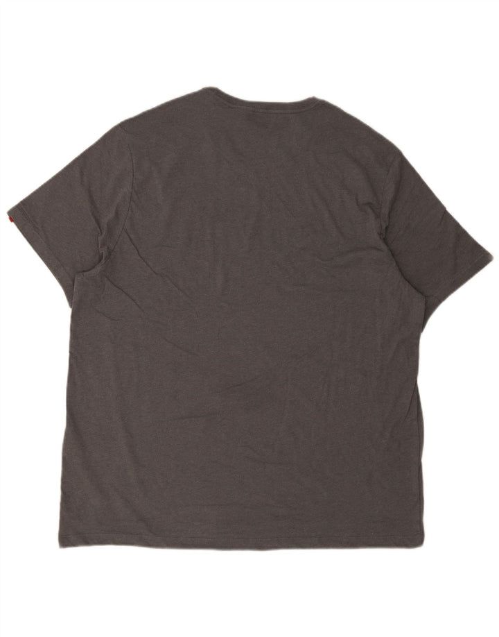 LEVI'S Mens T-Shirt Top 2XL Grey Cotton