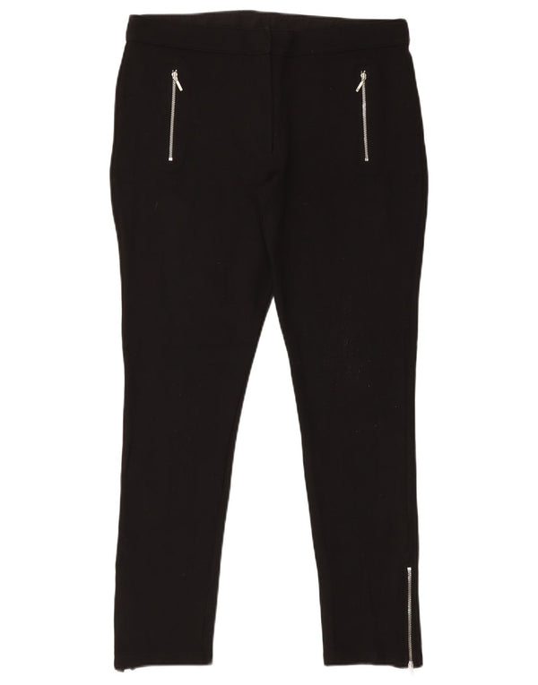 Marks & Spencer Damen Skinny Freizeithose UK 16 Large W34 L29 Schwarz
