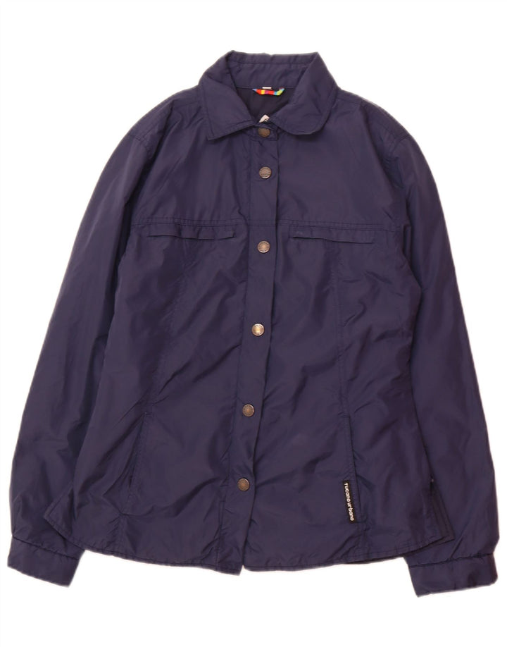 TUCANO URBANO Womens Utility Jacket UK 14 Medium Navy Blue Polyamide