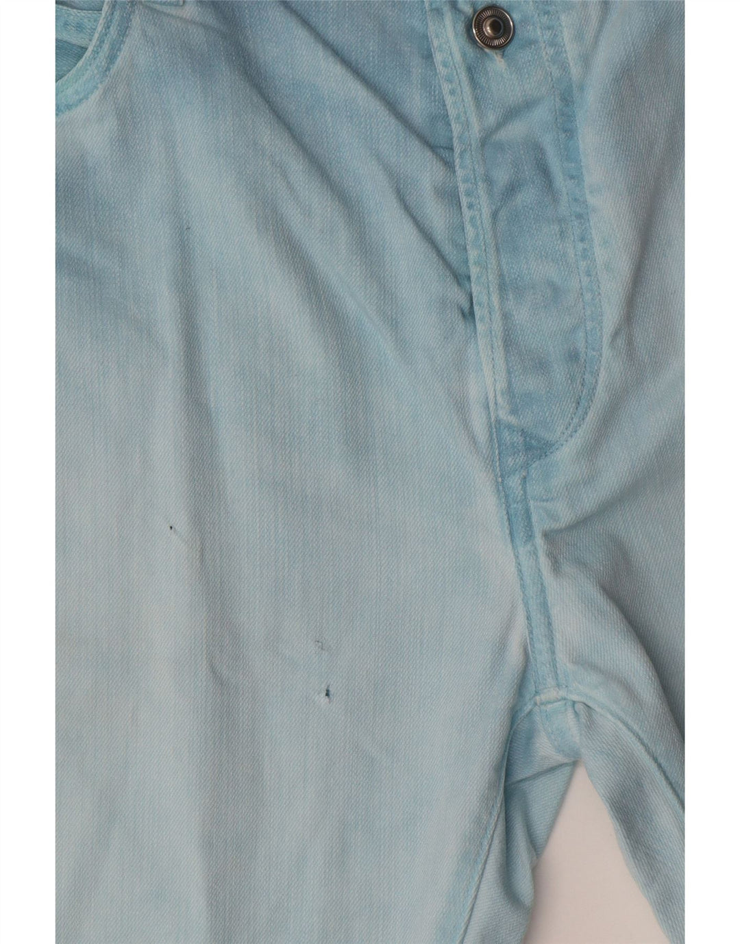 Replay Mens Denim Shorts W34 Large Blue Cotton