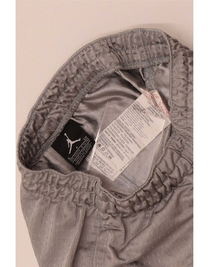 Jordan Boys Sport Shorts 8-9 Years Small Grey Polyester