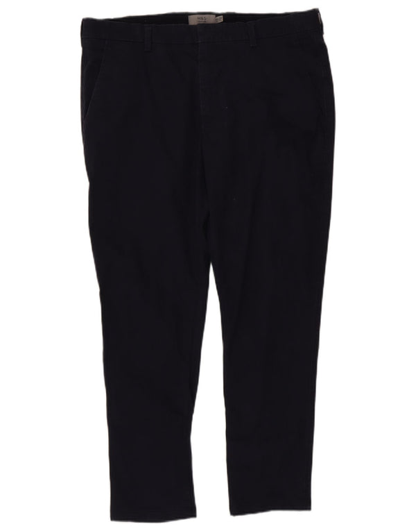 Calça jeans skinny masculina Marks & Spencer W34 L27 algodão azul marinho