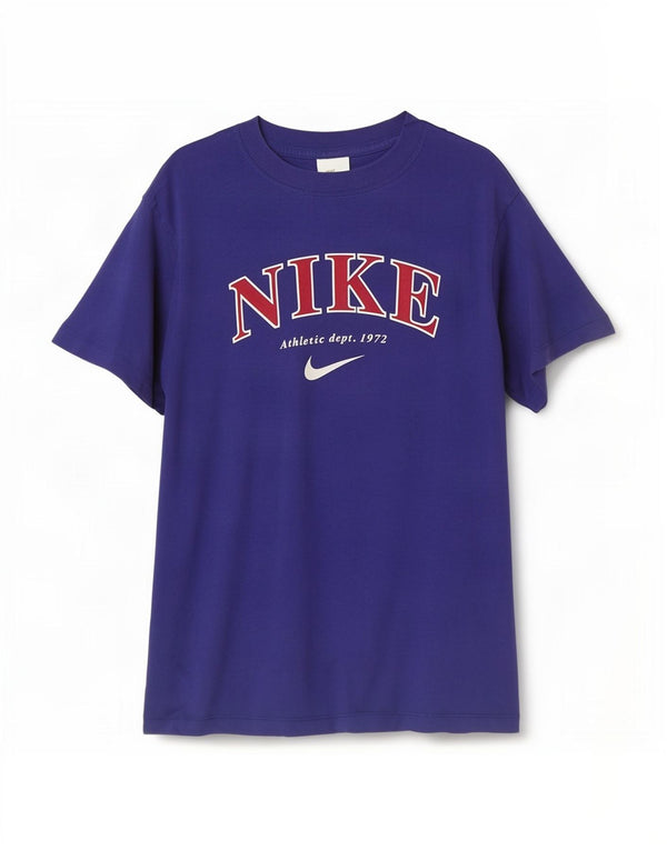 Nike Camiseta gráfica para hombre, talla pequeña, azul