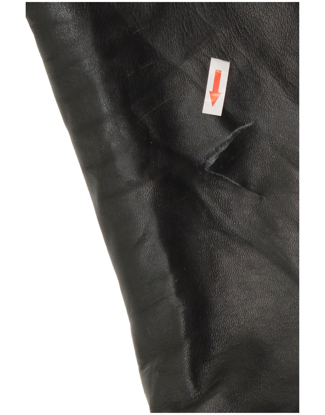 Rochas Mens Leather Jacket UK 40 Large Black Leather