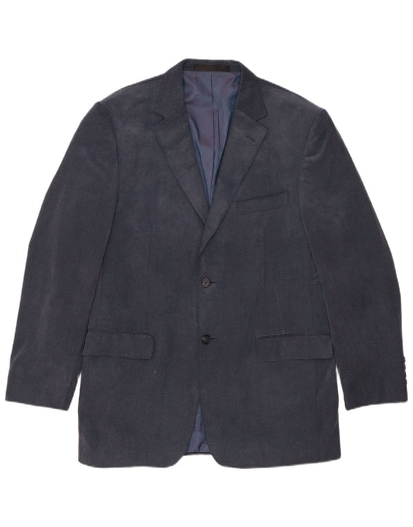 Marks & Spencer Veste blazer à 2 boutons pour homme UK 40 Bleu marine moyen