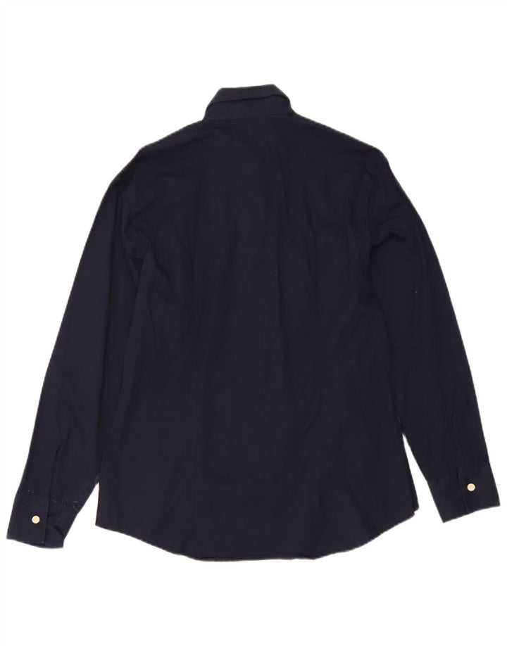 Carrera Dameskjorte UK 14 Medium Navy Blue