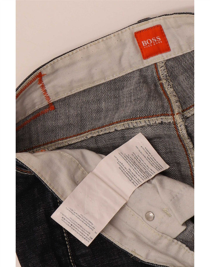Hugo Boss Mens Slim Jeans W31 L32 Blue Cotton