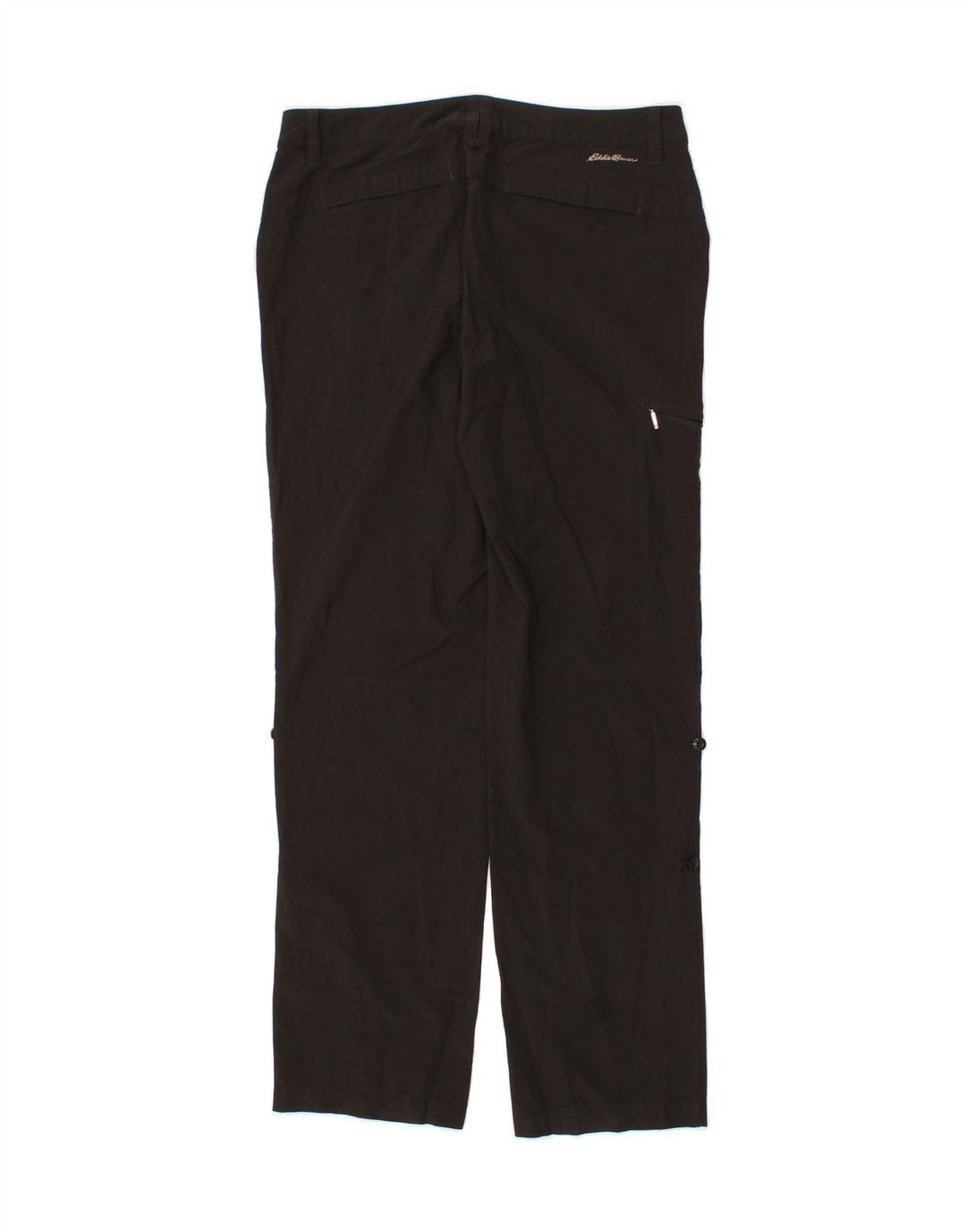 EDDIE BAUER Womens Straight Cargo Trousers US 8 Medium W32 L32  Black Vintage Eddie Bauer and Second-Hand Eddie Bauer from Messina Hembry 